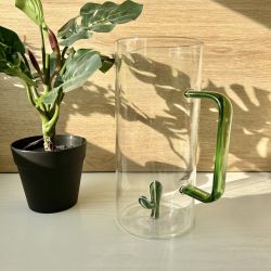 Carafe cactus en verre, Viva la Vida Carafe cactus en verre, Viva la Vida