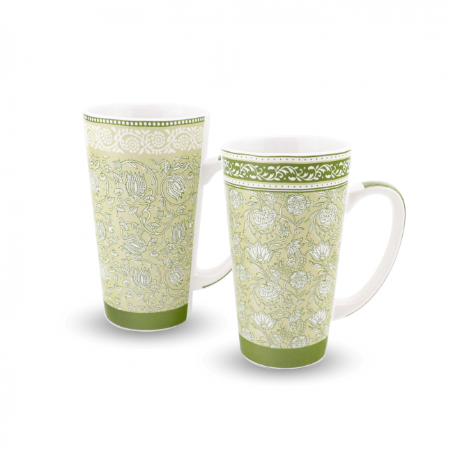 Lot de 2 grands mugs, SOLIMAN Lot de 2 grands mugs, SOLIMAN