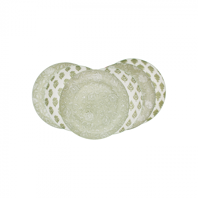 Lot de 6 assiettes à dessert, SOLIMAN Lot de 6 assiettes à dessert, SOLIMAN
