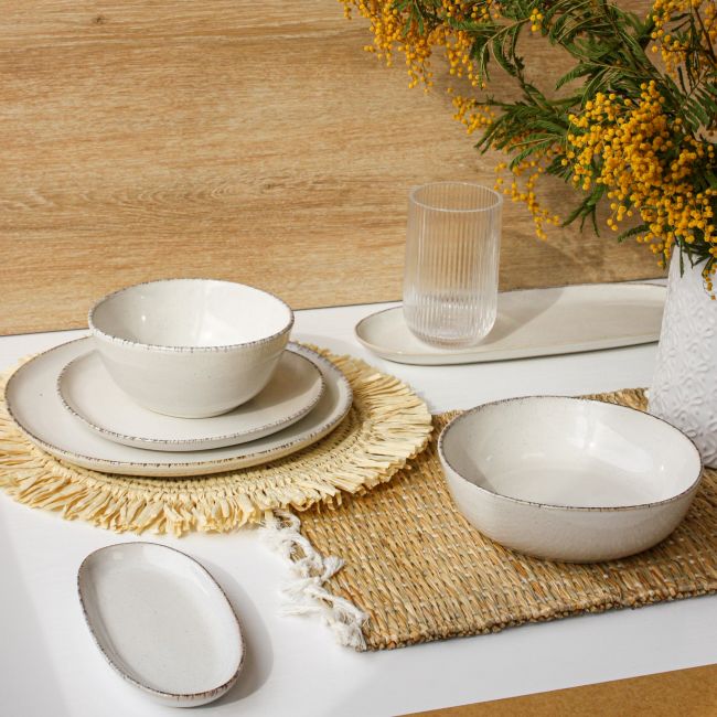 Service de table 32 pièces, COTON Service de table 32 pièces, COTON