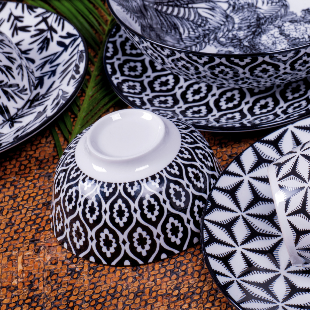 Lot de 6 bols médiums, SAVANA