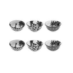 Lot de 6 petits bols, SAVANA Lot de 6 petits bols, SAVANA