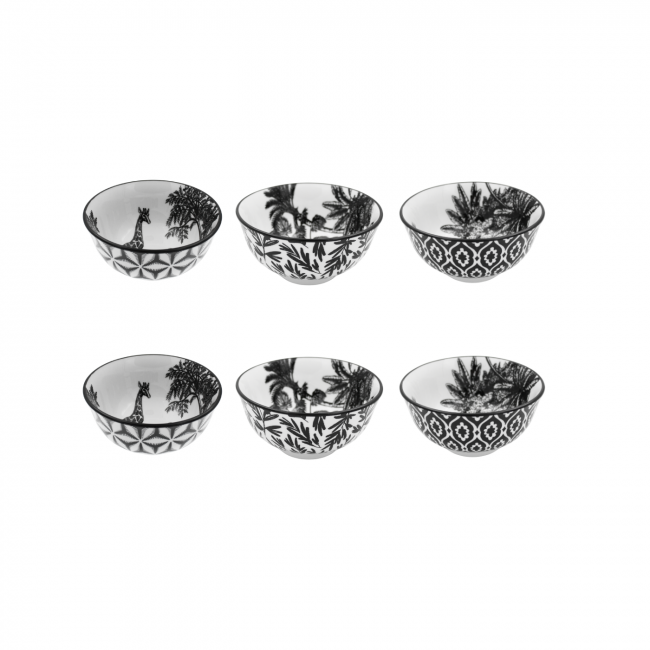 Lot de 6 petits bols, SAVANA Lot de 6 petits bols, SAVANA