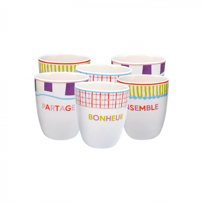 Lot de 6 gobelet, RELAX SUNSET Lot de 6 gobelet, RELAX SUNSET