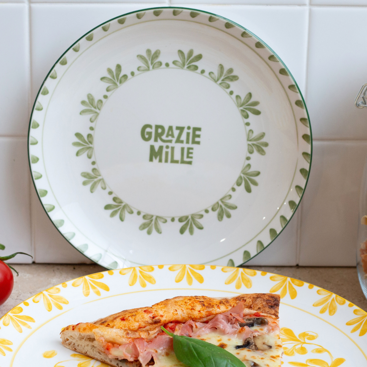 Lot de 6 assiettes à dessert, TRATTORIA