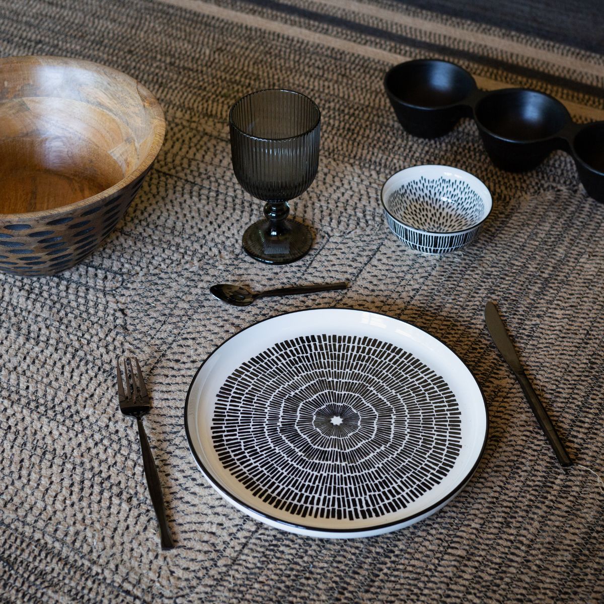 Service à vaisselle complet 55 pièces, Yucatan