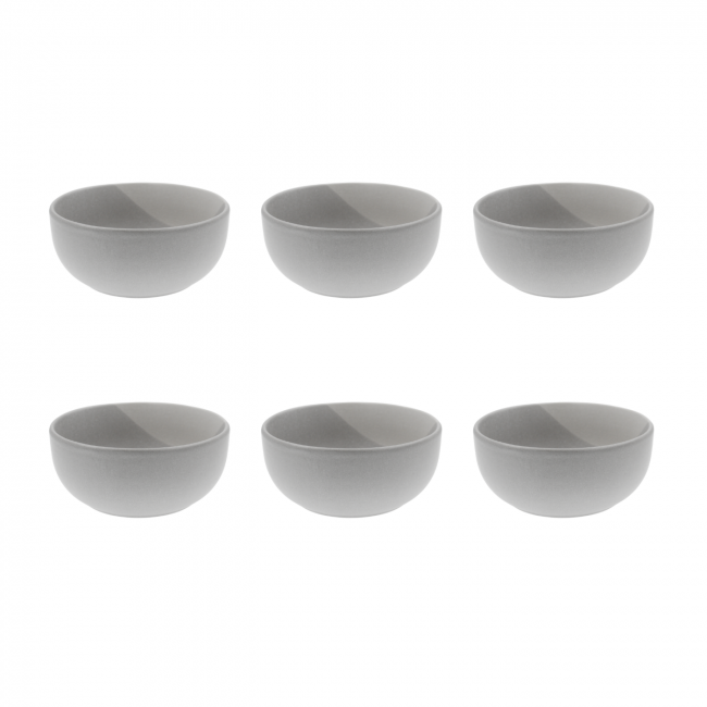 Lot de 6 bols médiums, TERRE DE SIENNE Lot de 6 bols médiums, TERRE DE SIENNE