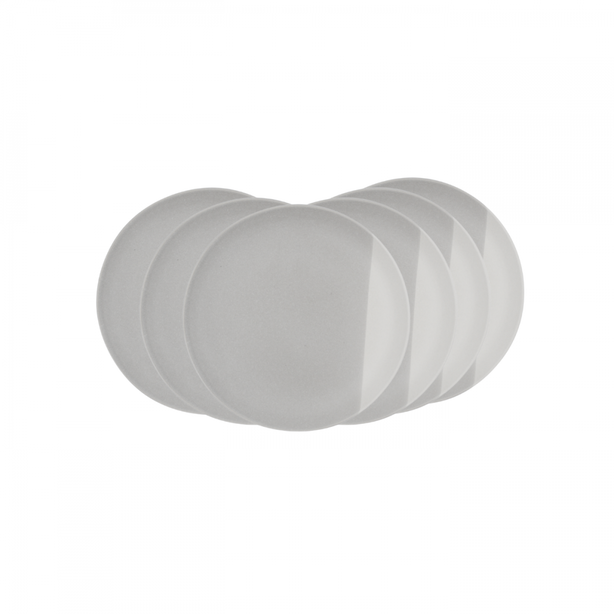 Lot de 6 assiettes à dessert, TERRE DE SIENNE