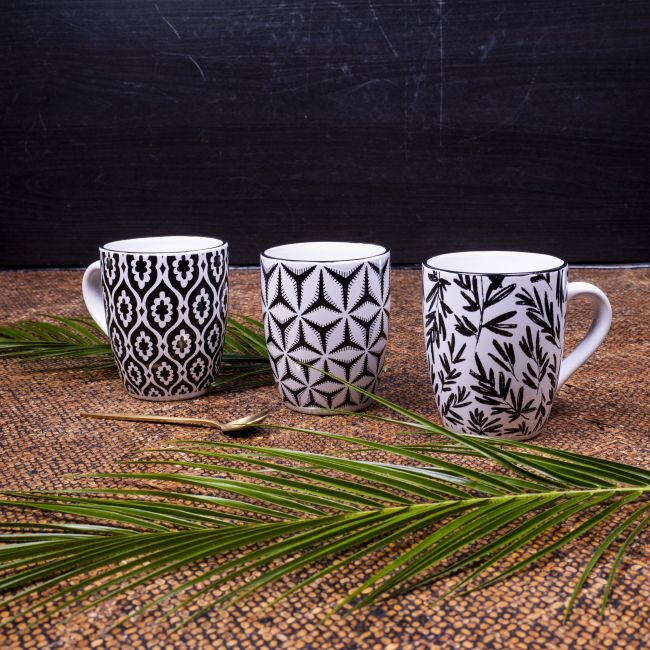 Lot de 6 mugs, SAVANA Lot de 6 mugs, SAVANA