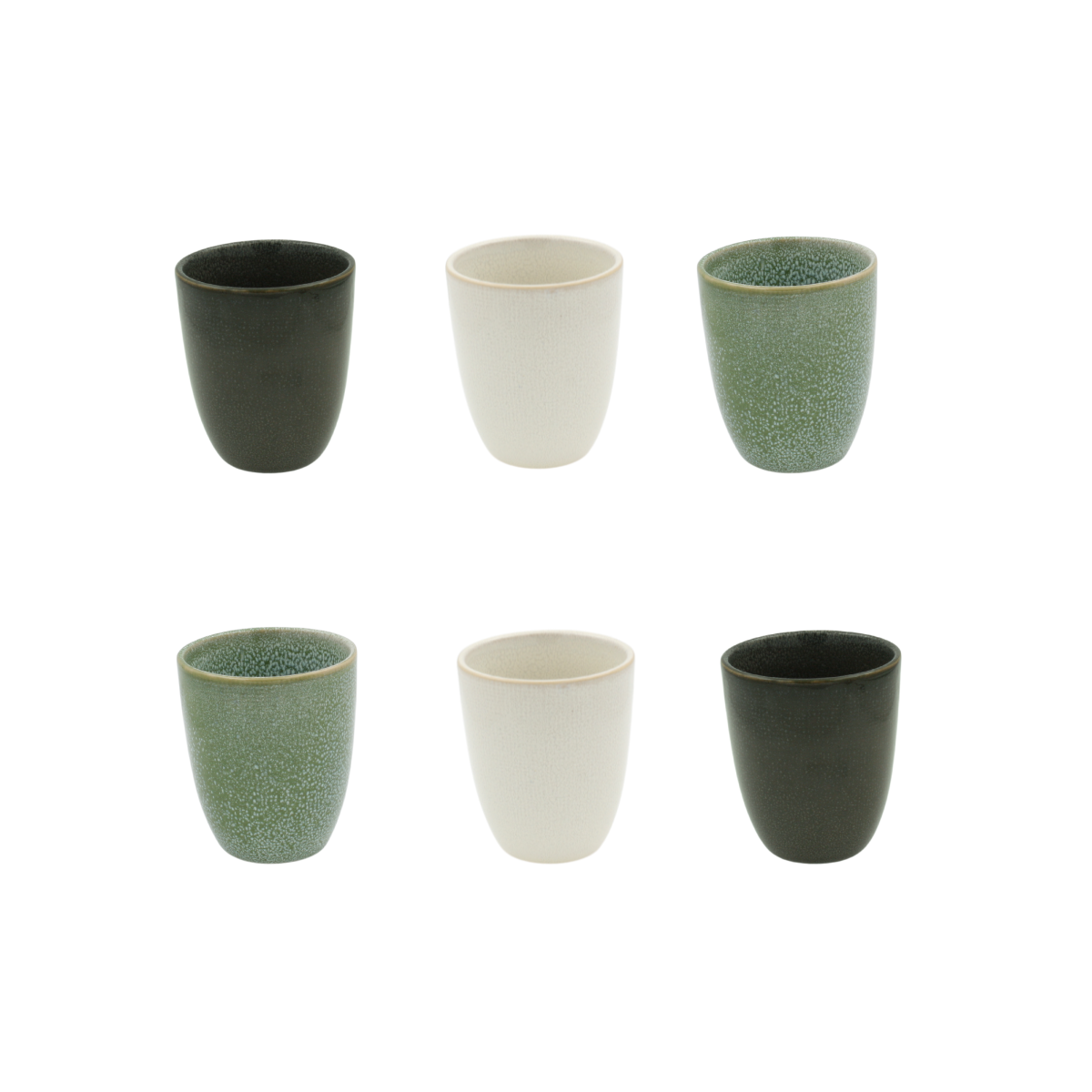 Lot de 6 tasses, MILA