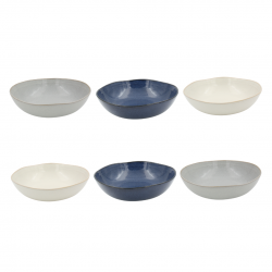 Lot de 6 assiettes creuses, OIA Lot de 6 assiettes creuses, OIA