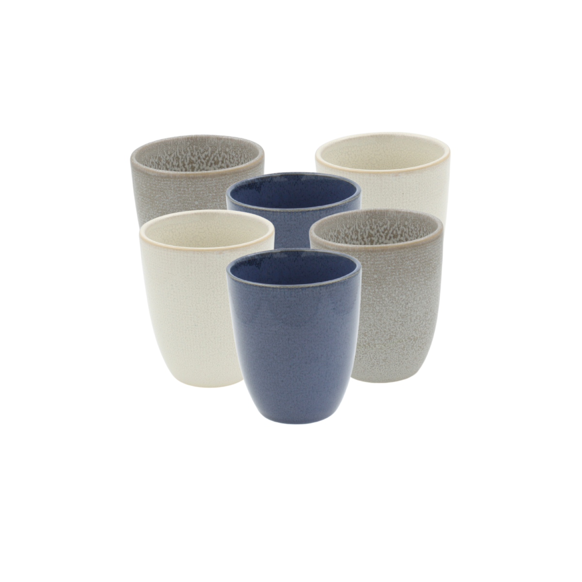 Lot de 6 tasses, OIA