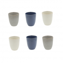 Lot de 6 tasses, OIA Lot de 6 tasses, OIA