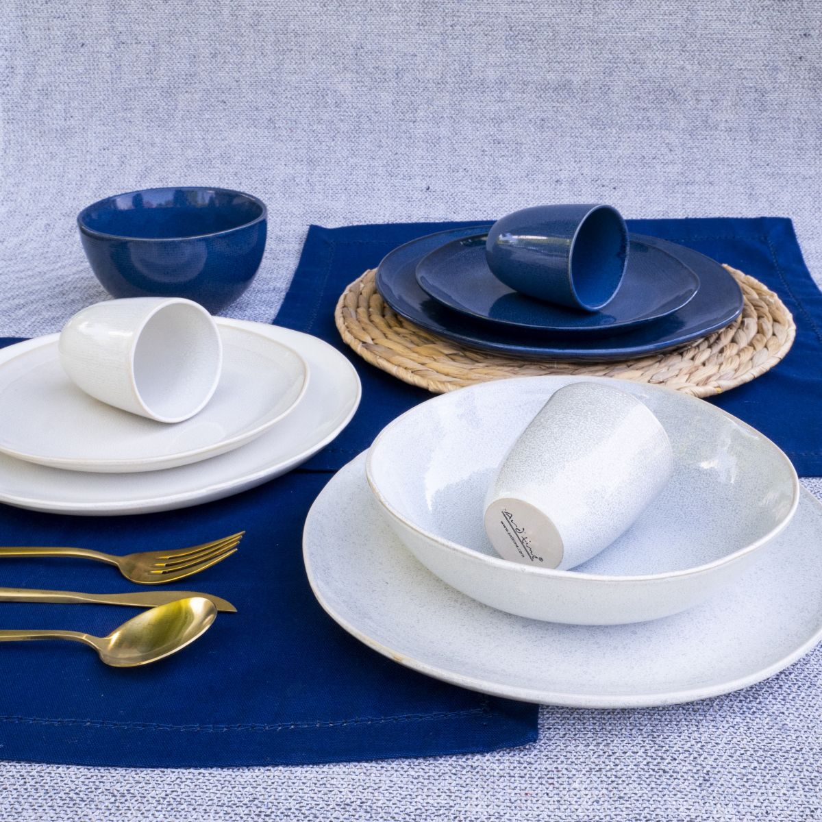 Lot de 6 tasses, OIA