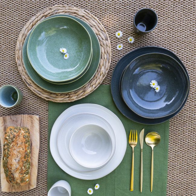 Lot de 6 assiettes creuses, MILA Lot de 6 assiettes creuses, MILA