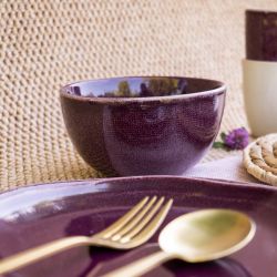Lot de 6 grandes assiettes, TERRA Lot de 6 grandes assiettes, TERRA