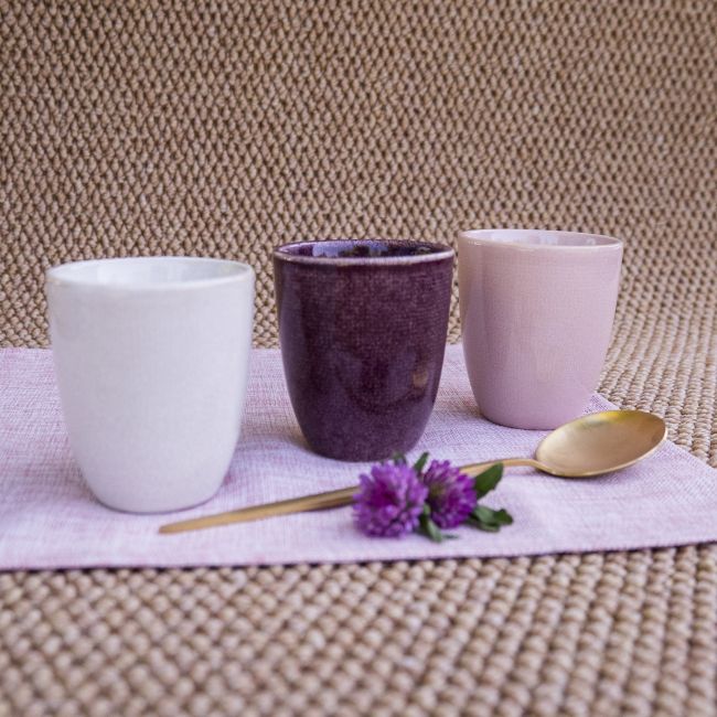 Lot de 6 tasses, TERRA Lot de 6 tasses, TERRA