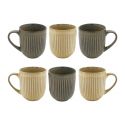 Lot de 6 mugs, TE...
