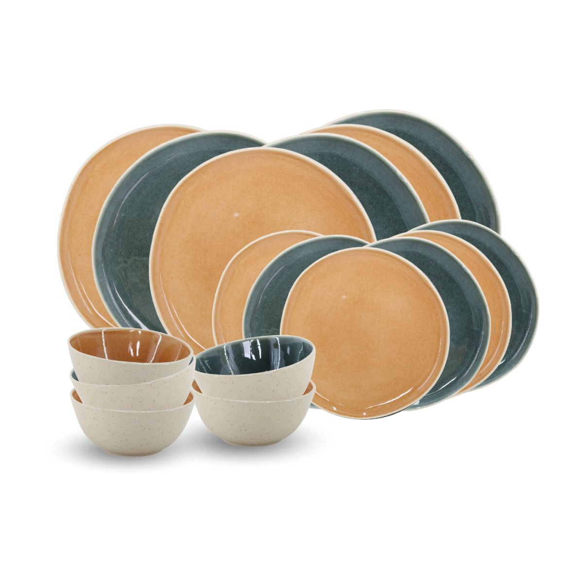 Service à vaisselle 18 pièces, CORALIA