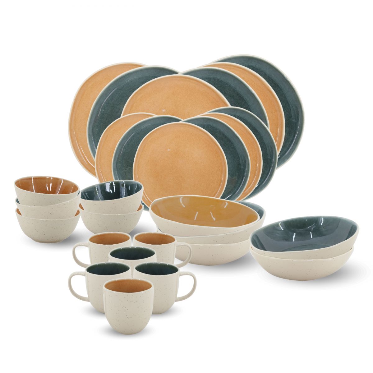 Service de table 30 pièces, CORALIA