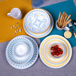 Lot de 6 assiettes creuses, KYOTO Lot de 6 assiettes creuses, KYOTO