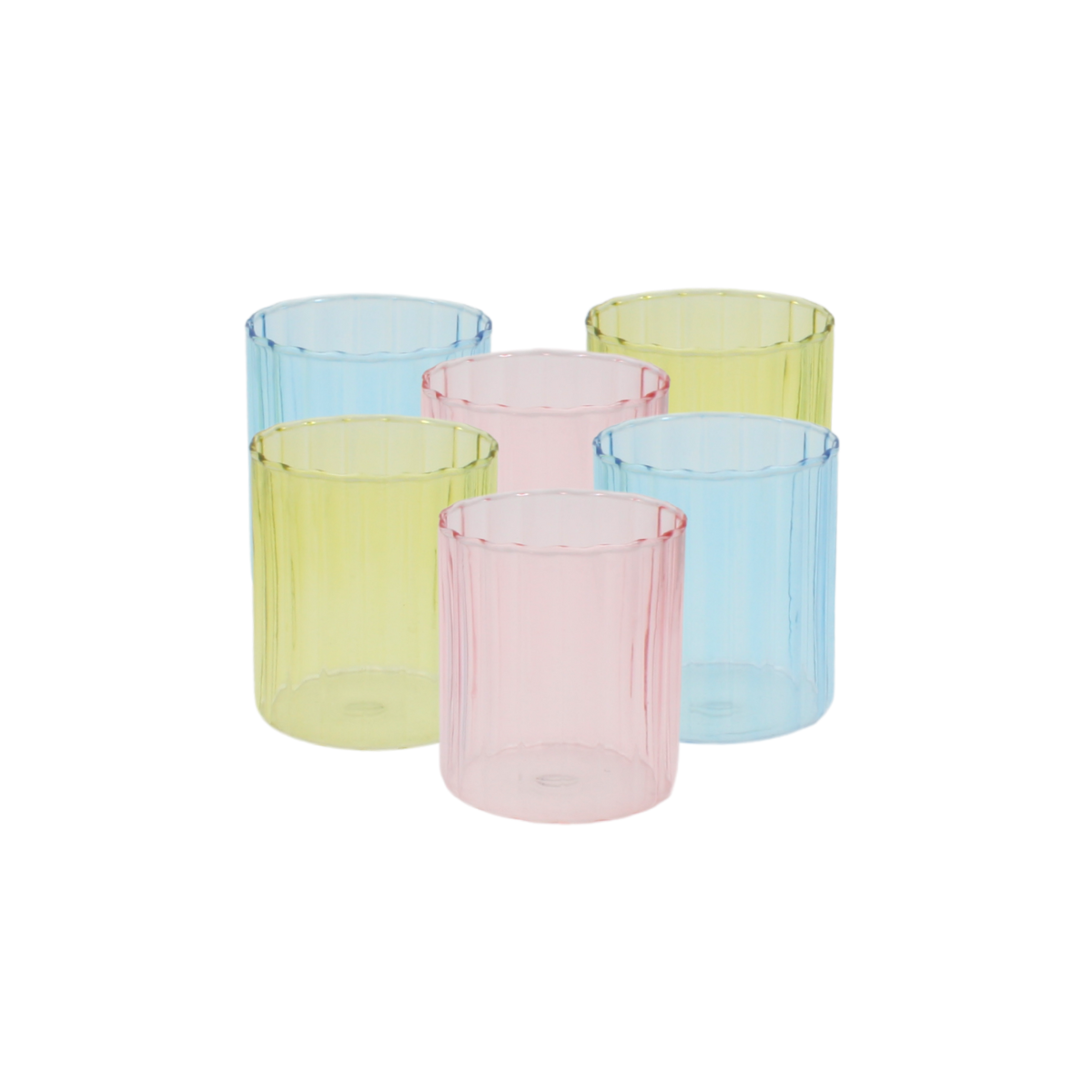 Lot de 6 verres, KYOTO