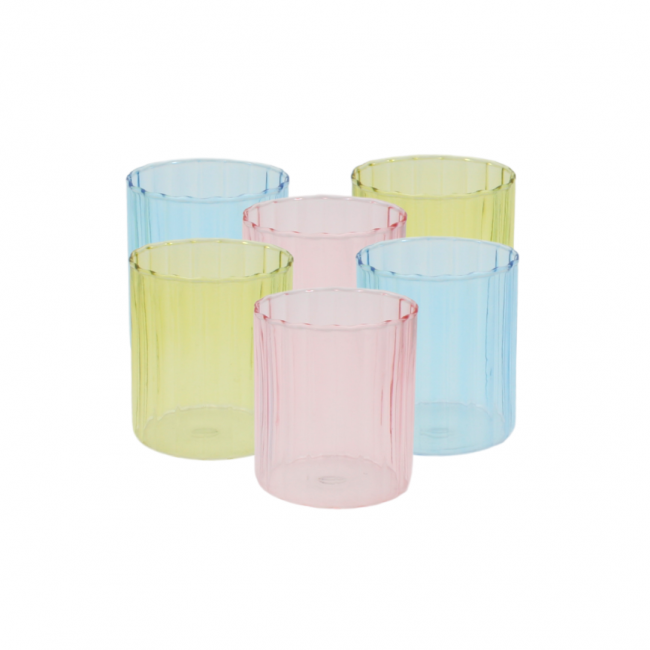 Lot de 6 verres, KYOTO Lot de 6 verres, KYOTO