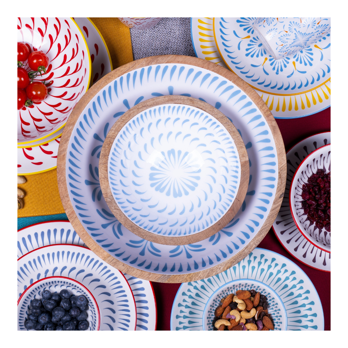 Set de 2 saladiers + couverts, KYOTO