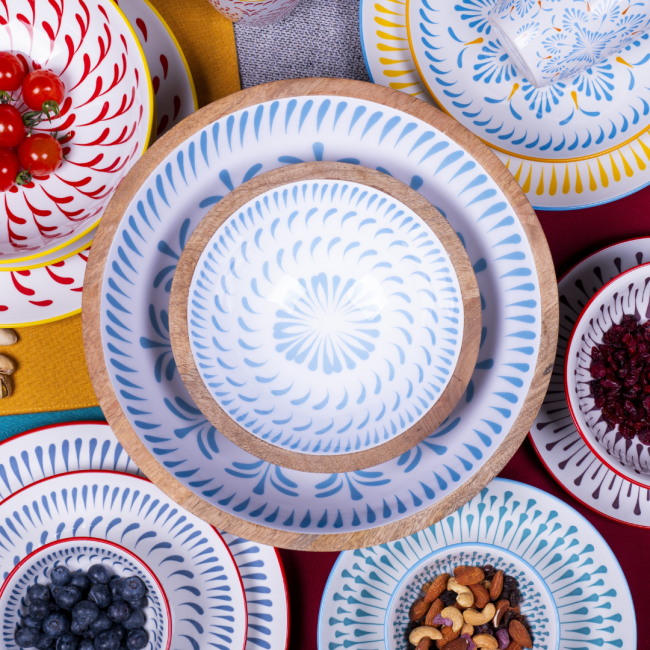 Set de 2 saladiers + couverts, KYOTO