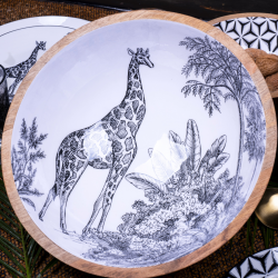 Set de 2 saladiers & couverts, SAVANA Set de 2 saladiers & couverts, SAVANA