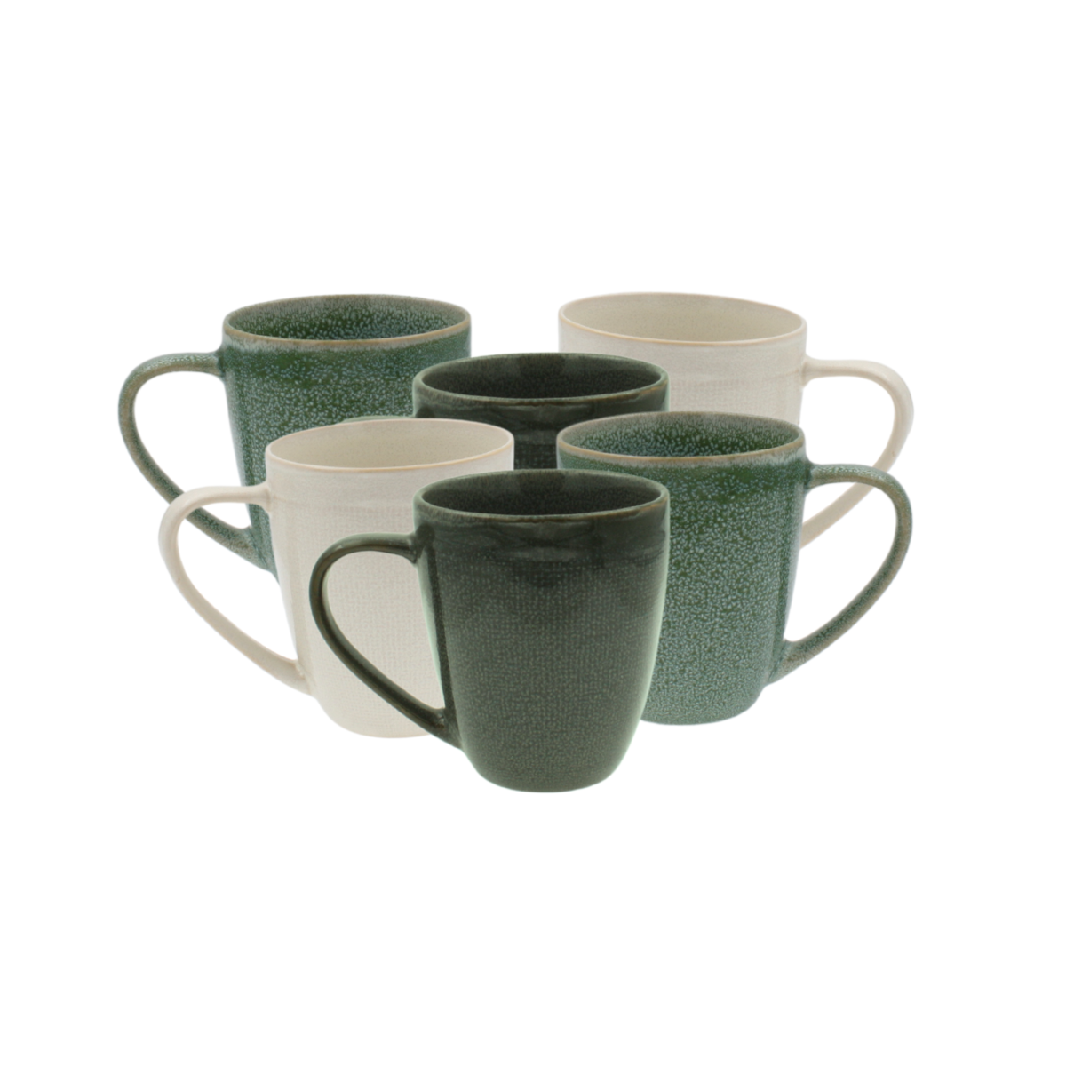 Lot de 6 mugs, MILA
