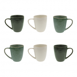 Lot de 6 mugs, MILA Lot de 6 mugs, MILA