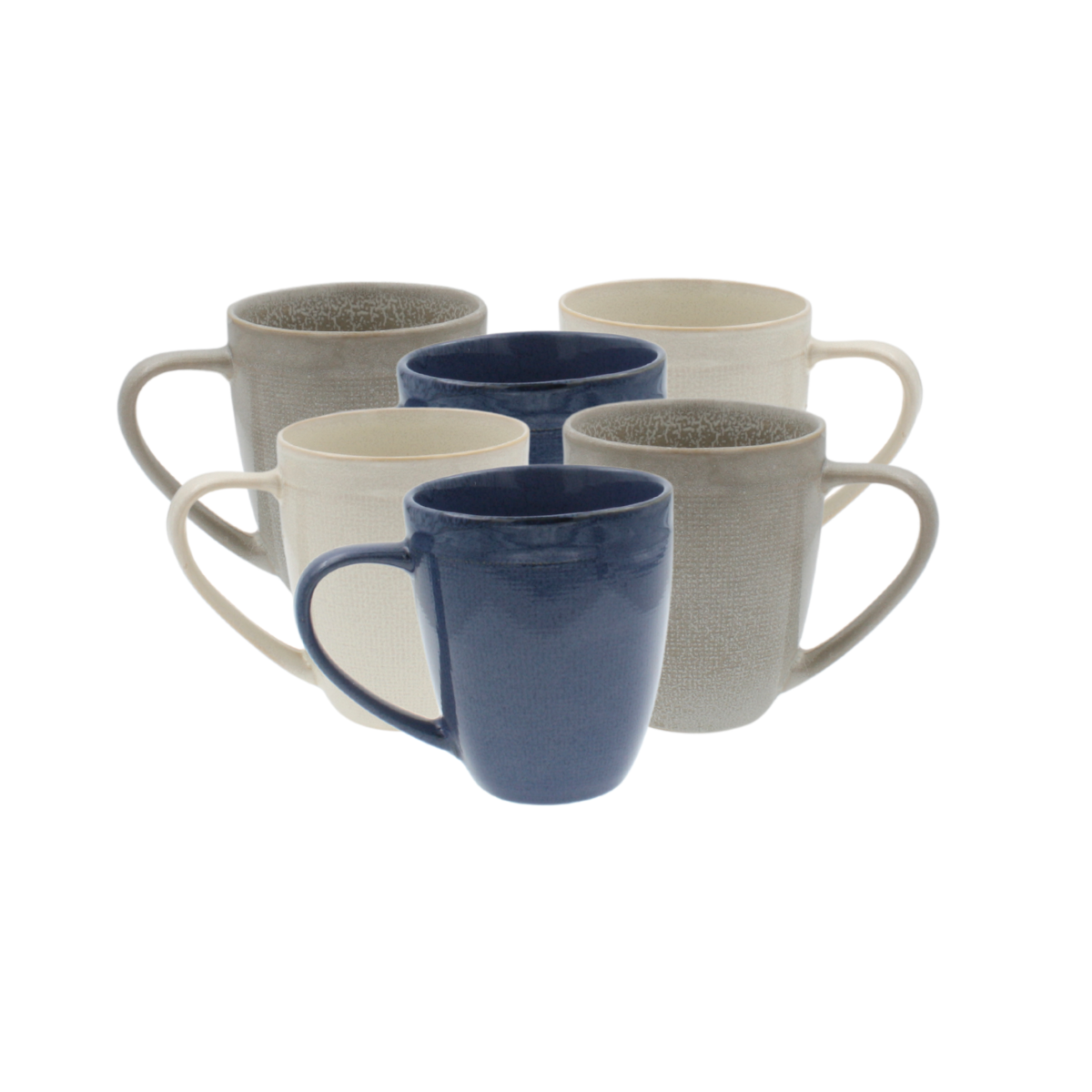Lot de 6 mugs, OIA