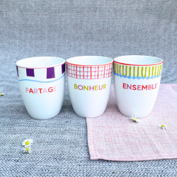 Lot de 6 gobelets, RELAX SUNSET Lot de 6 gobelets, RELAX SUNSET