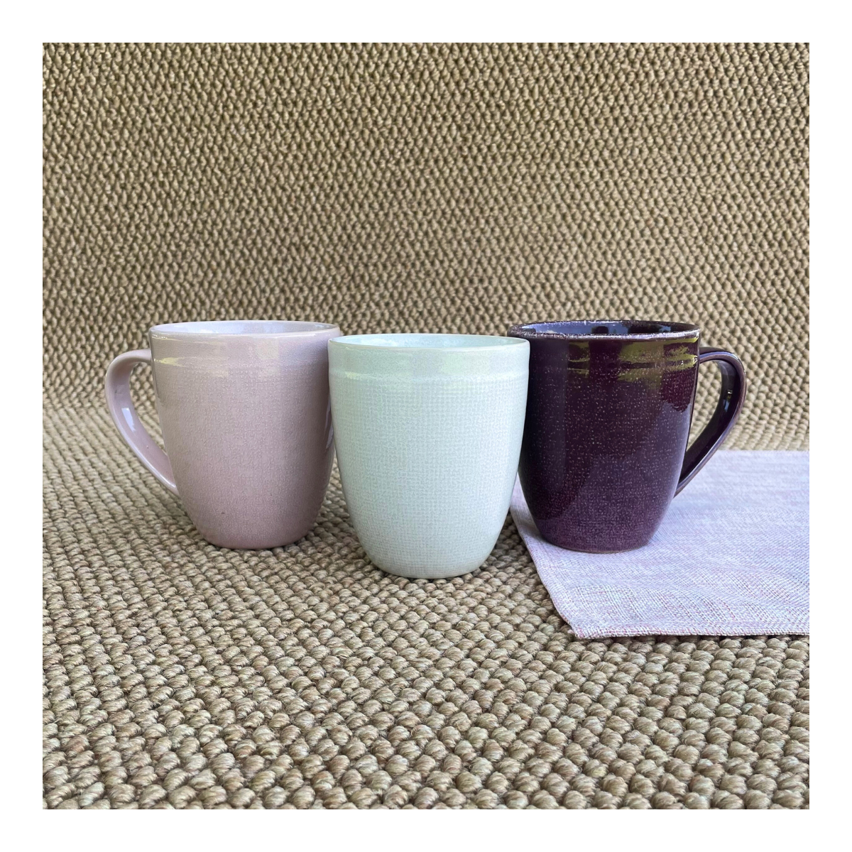 Lot de 6 mugs, TERRA