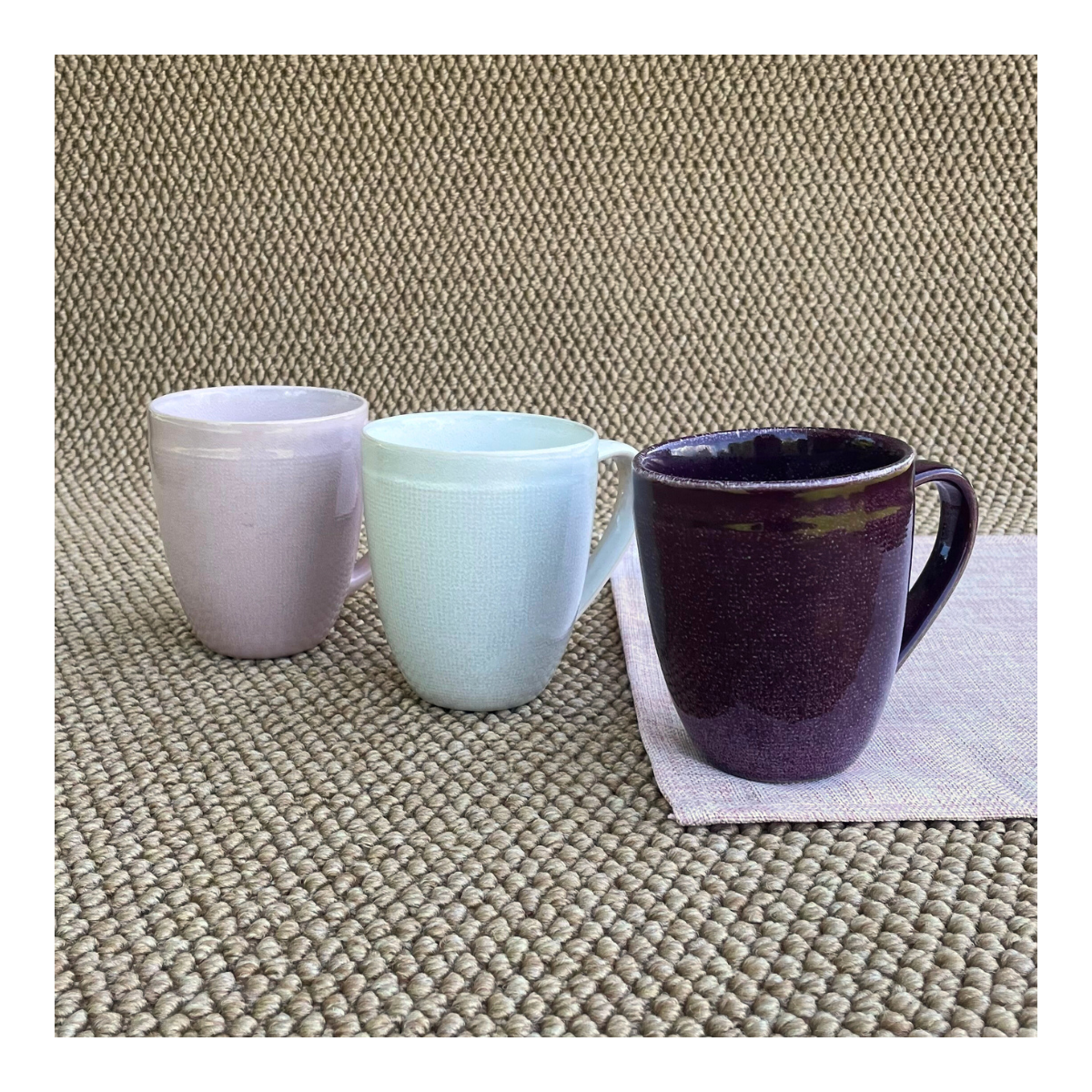 Lot de 6 mugs, TERRA