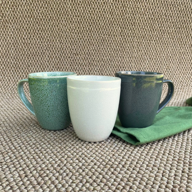 Lot de 6 mugs, MILA Lot de 6 mugs, MILA