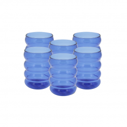 Lot de 6 verres, SANTORIN Lot de 6 verres, SANTORIN