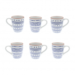 Lot de 6 mugs, SANTORIN Lot de 6 mugs, SANTORIN