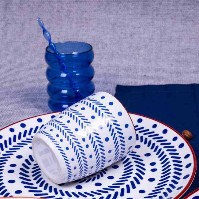 Lot de 6 mugs, SANTORIN Lot de 6 mugs, SANTORIN