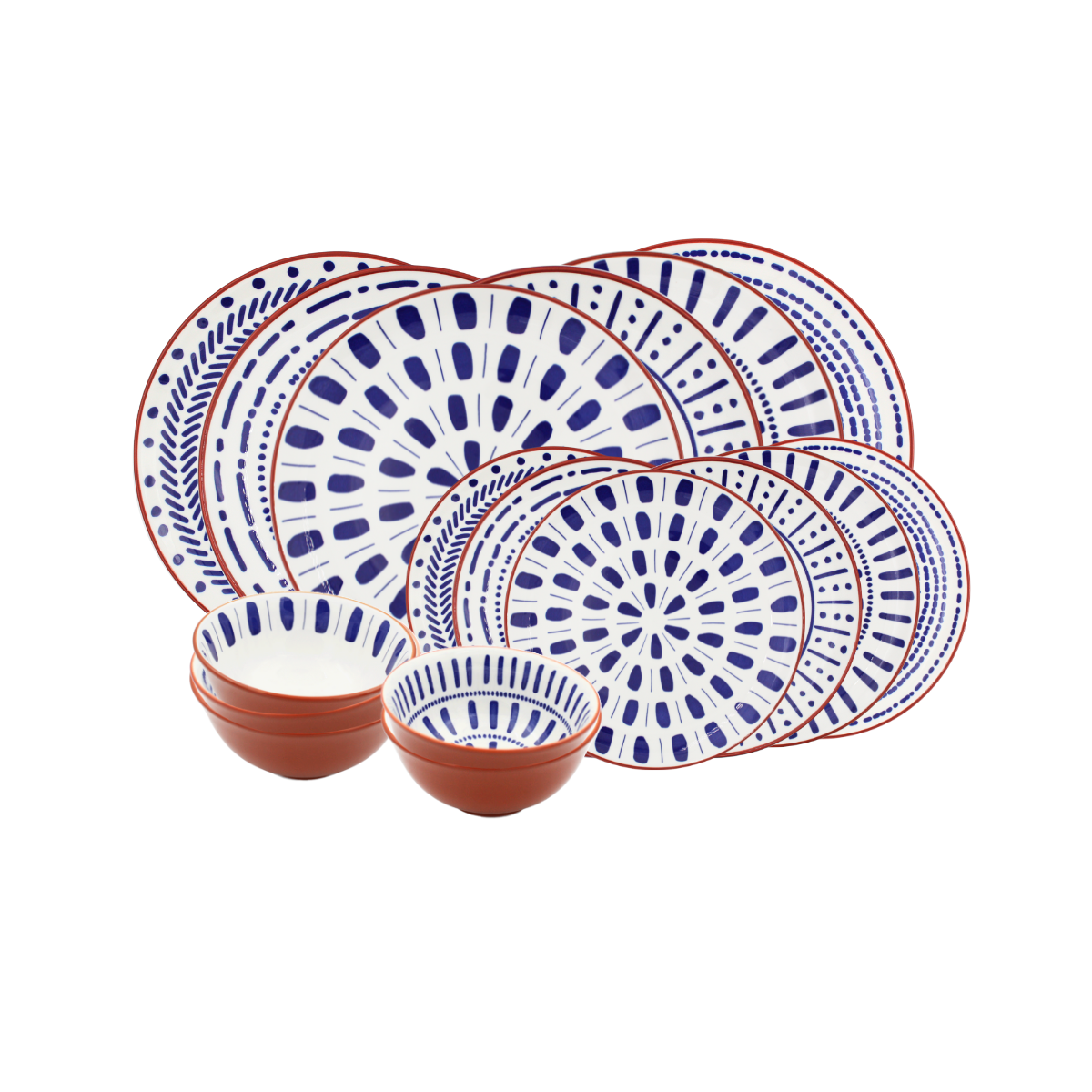 Service 18 pièces, SANTORIN