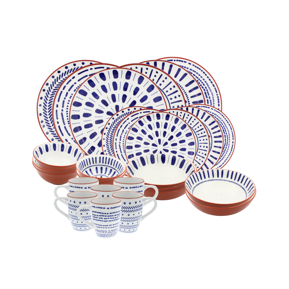 Service 30 pièces, SANTORIN