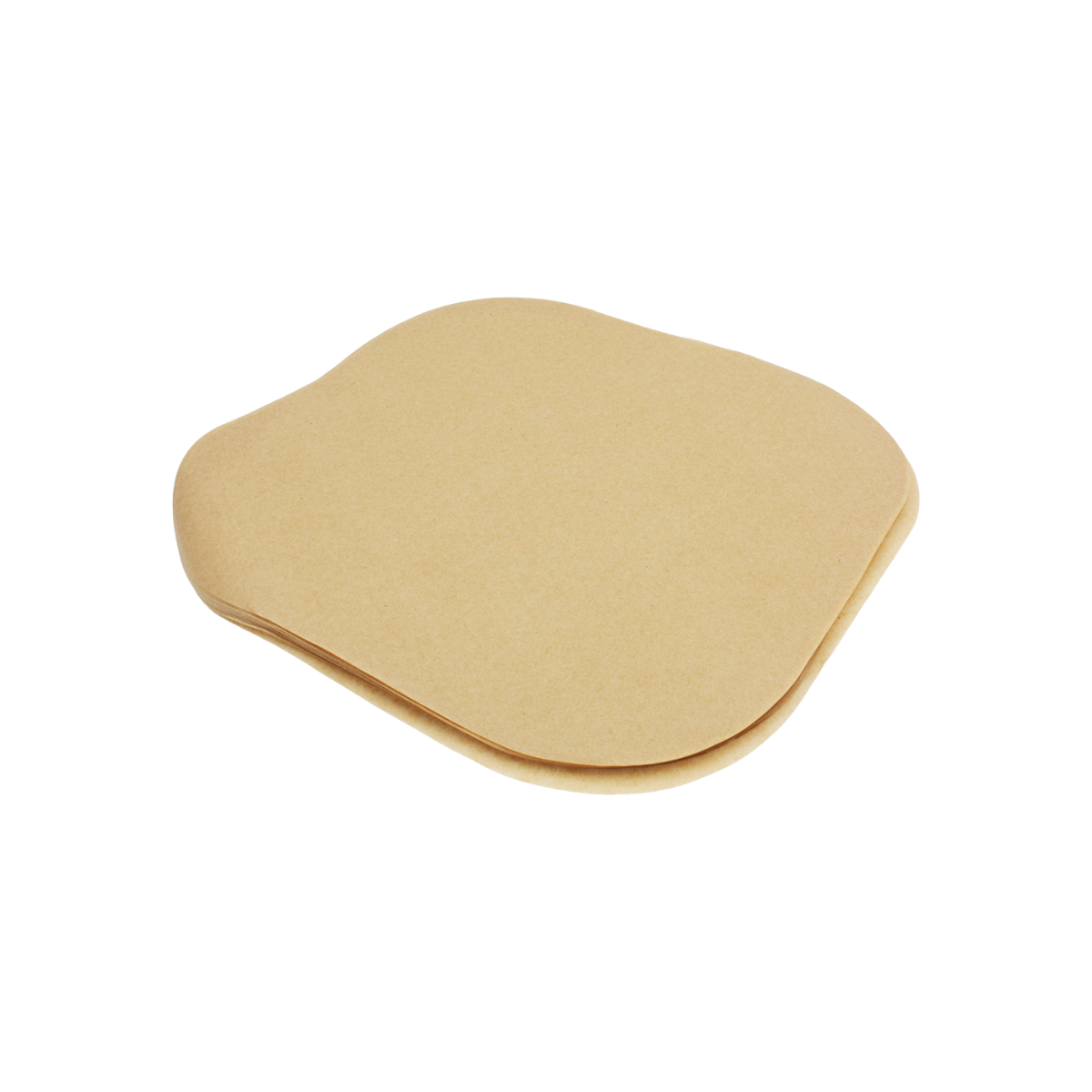 Set de 50 moules en papier de cuisson sulfurisé carré, AIRFRYER