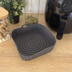 Moule en silicone carré, AIRFRYER Moule en silicone carré, AIRFRYER