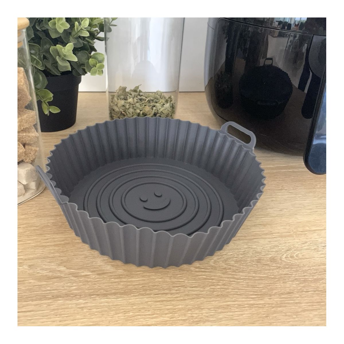 Moule en silicone rond, AIRFRYER
