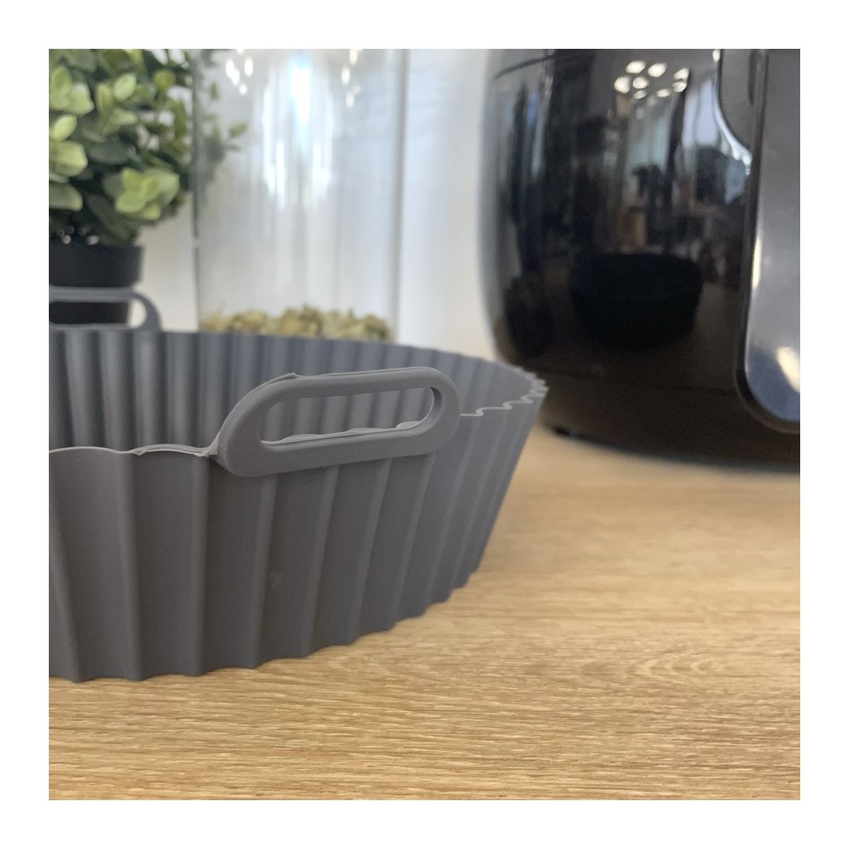 Moule en silicone rond, AIRFRYER