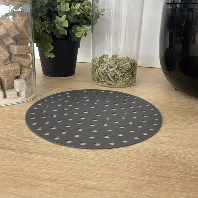 Tapis de cuisson en silicone rond, AIRFRYER Tapis de cuisson en silicone rond, AIRFRYER