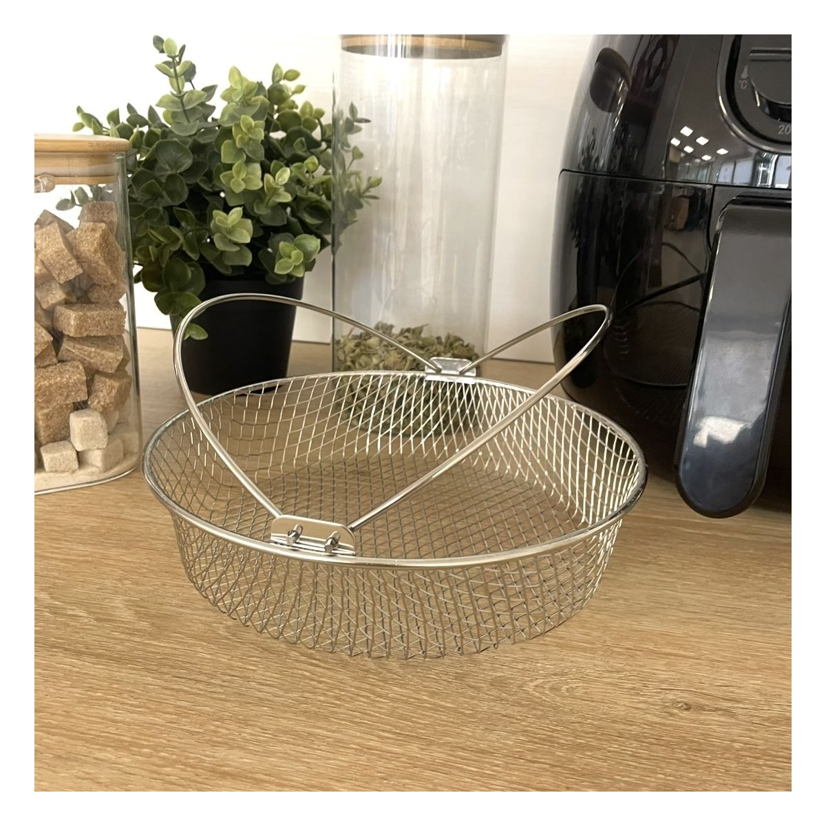 Panier en acier inoxydable, AIRFRYER