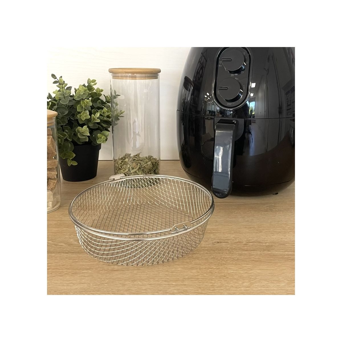 Panier en acier inoxydable, AIRFRYER