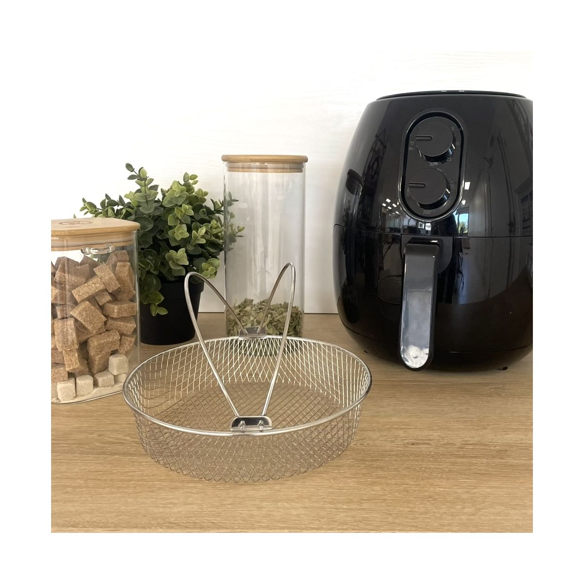 Panier en acier inoxydable, AIRFRYER